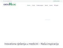 Tablet Screenshot of omniamedic.com